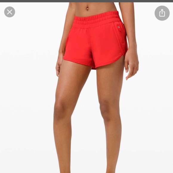 SOLD Lululemon Tracker Short V * Pink Punch - Picture 3 of 3